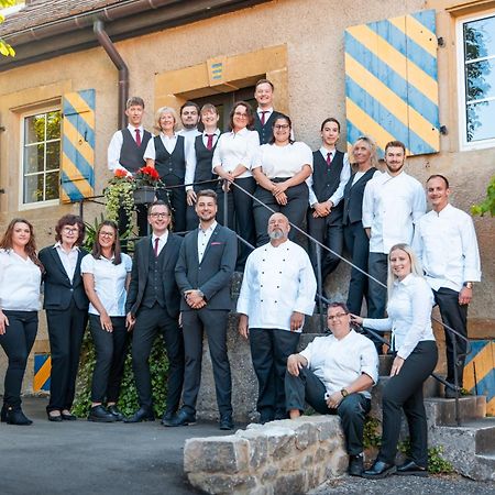 Hotel-Restaurant Burg Hornberg Neckarzimmern Kültér fotó