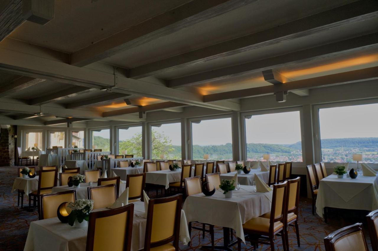 Hotel-Restaurant Burg Hornberg Neckarzimmern Kültér fotó