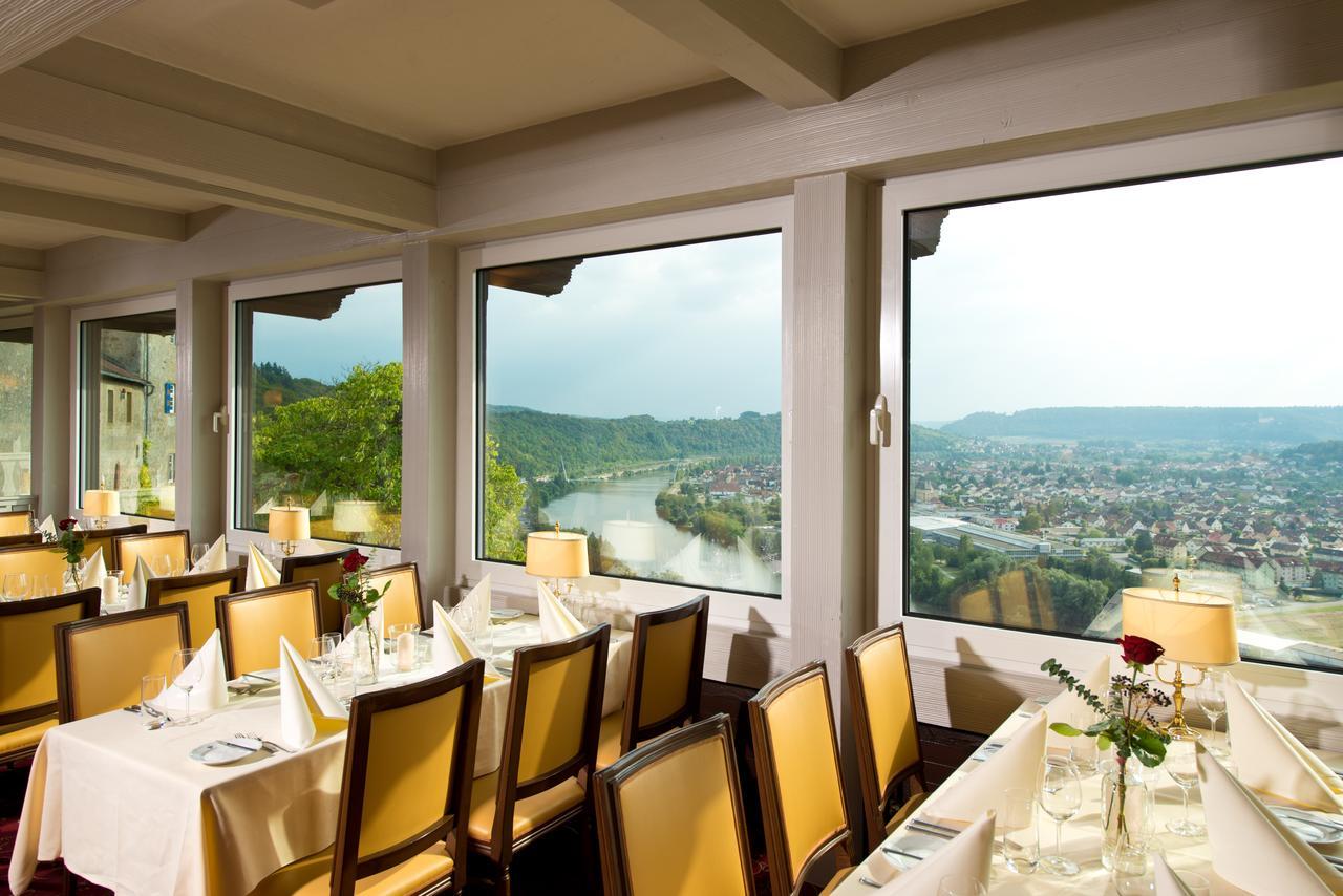 Hotel-Restaurant Burg Hornberg Neckarzimmern Kültér fotó